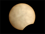 Animazione GIF dell'eclisse del 29/03/2006
