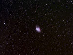 Effettuata ad Arcidosso (GR). Somma di 24 immagini da 150 secondi ciascuna - EOS300D 800 ISO con filtro modificato su Vixen R200SS