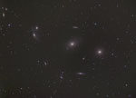 Effettuata ad Arcidosso (GR). Somma di 32 immagini da 8 minuti ciascuna - EOS300D 400 ISO con filtro modificato su Vixen R200SS