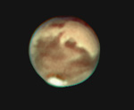 Vesta Pro su C8 + Barlow 3x, elab. 800 fotogrammi con IRIS, metodo RRGB